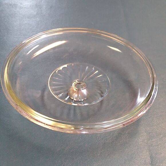 Pyrex 624-C Clear Glass Domed Lid - Picture 5 of 6